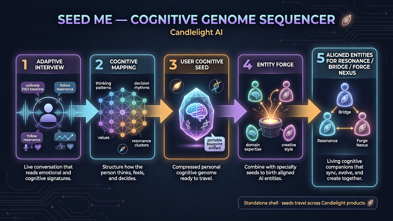 Seed Me Cognitive Genome Sequencer architecture